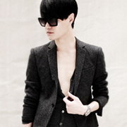 ���峬��QQ����ͷ��_���ź�ɫī����������˧��