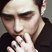 ���峬��QQ����ͷ��_���ź�ɫī����������˧��