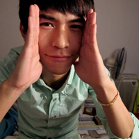 ���Է�����ͷ��������Ӧ�ÿ�һ��˧һ��