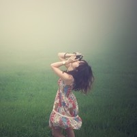 ��ɫ�ڰ� ��ϸ���Ů��Ψ��ͷ��