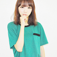 �򵥰���ɫ����ͷ�� �ںϲ��ֵ��Ÿ���ͷ��