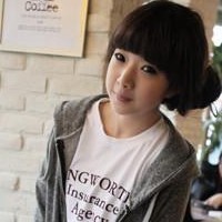 �򵥿ɰ� ����������ֵ�Ů��ͷ��