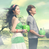 ������ͷ��QQ����ͷ��һ��һŮ��Ϊ��ĳ�����������������