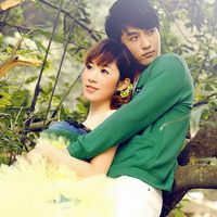 ����İ��QQ����ͷ��һ��һŮ�����������㲻�����뿪ʱ��