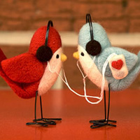 ������QQ����ͷ�� һ��һŮ���������������밮�ڻص�