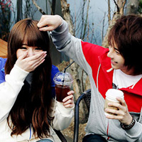 ����ĺ�QQ����ͷ�� һ��һŮ��������ɰ������氮