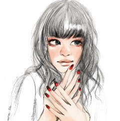 ���·�����Ů��ͷ��_��ݮ�����Ļ�ױ���