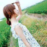 �ǳ�Ư���ķ�����Ů��ͷ�񣬰���ʧ�˿հ�