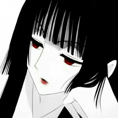 �ڰ�ϵ����ԪŮͷ��