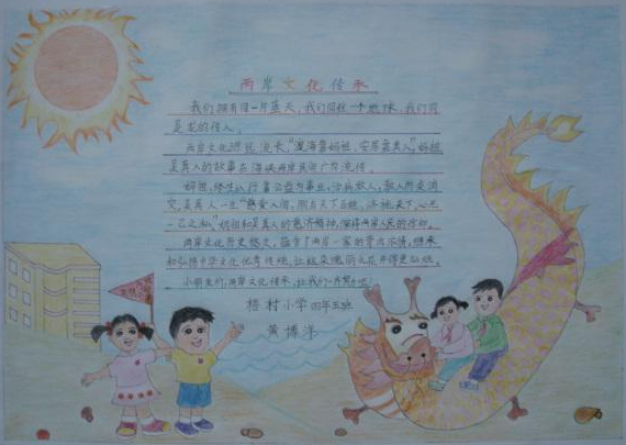 亲子沟通的手抄报内容