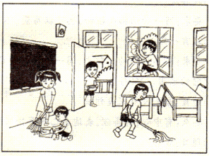 һ�꼶��ͼд������ɨ����