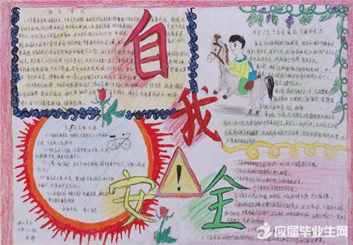 关于安全的手抄报资料
