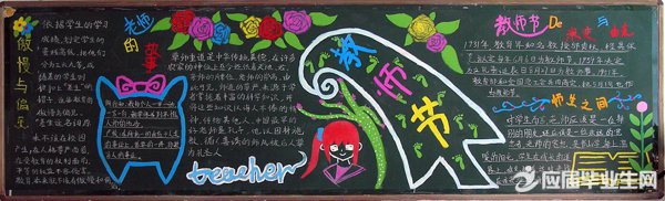 初中黑板报教师节资料 初中黑板报教师节资料