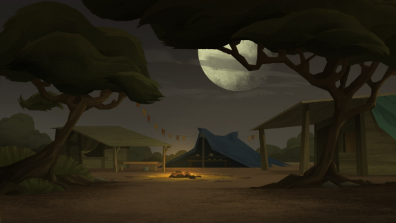 写景抒情散文:记忆月影