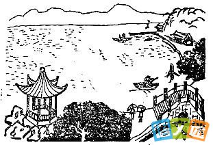 ��ͼд�����ģ���԰��һ��