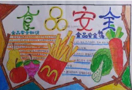 食品安全的手抄报