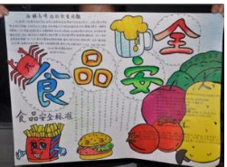 食品安全的手抄报