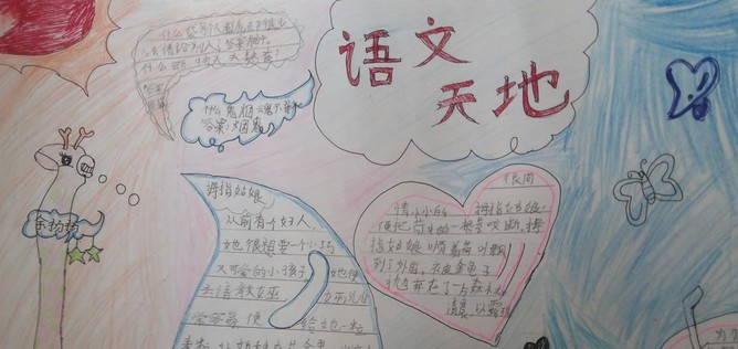 我爱语文的手抄报 我爱语文的手抄报