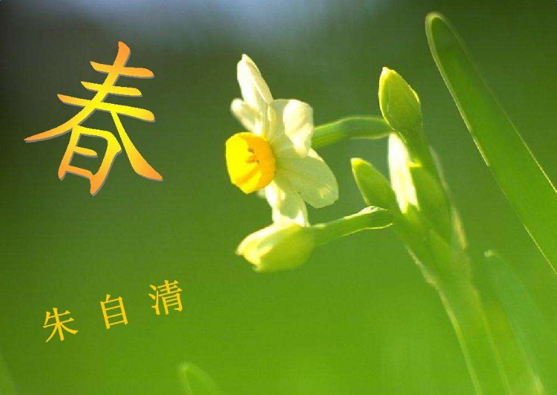 朱自清的散文《春》全文 朱自清的散文《春》全文