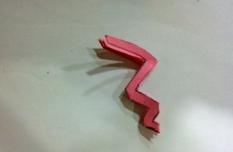 剪纸玫瑰花图案步骤