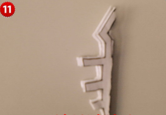 窗花的剪纸的教程