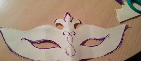 拔河面具制作方法