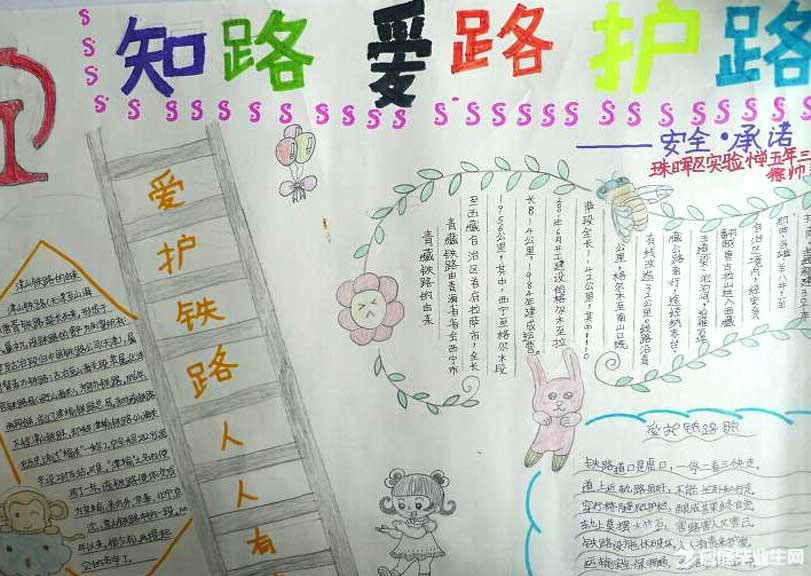 爱车护路黑板报 爱车护路黑板报