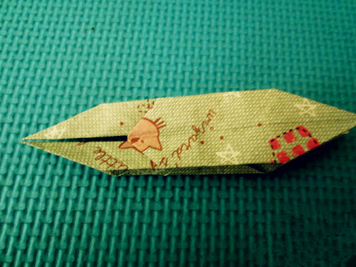 立体千纸鹤的折法