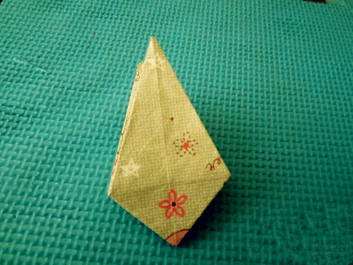 立体千纸鹤的折法