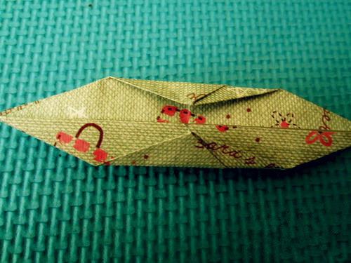 立体千纸鹤的折法