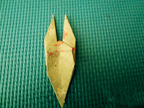 立体千纸鹤的折法