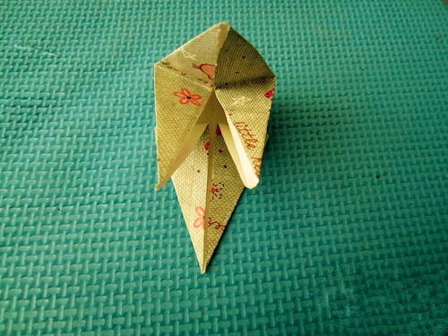 立体千纸鹤的折法