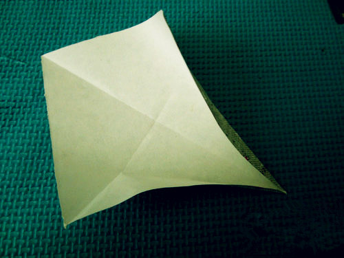 立体千纸鹤的折法