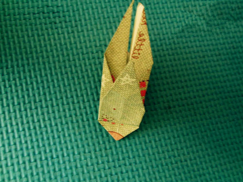 立体千纸鹤的折法