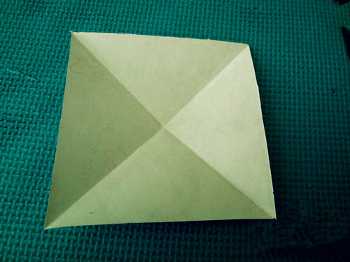 立体千纸鹤的折法