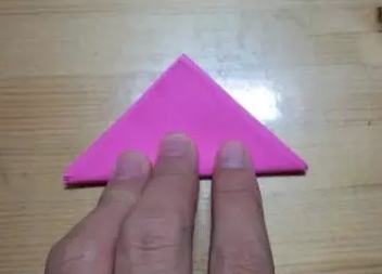 玫瑰花的折纸图解