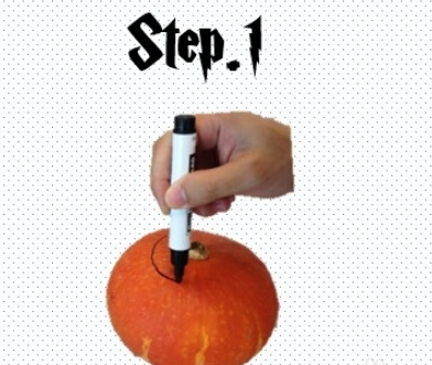 南瓜灯笼制作方法图解