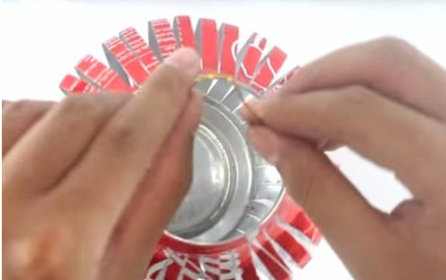 饮料瓶灯笼的制作方法