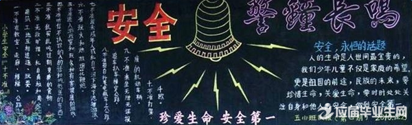 安全知识我知道黑板报