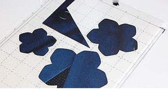 简单五瓣花手工折纸教程