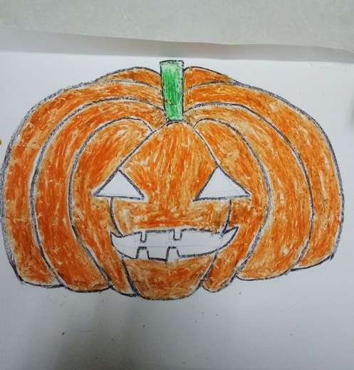 南瓜面具的制作方法