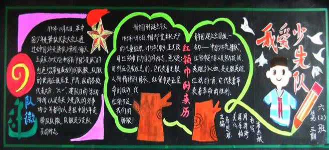 少年先锋队黑板报