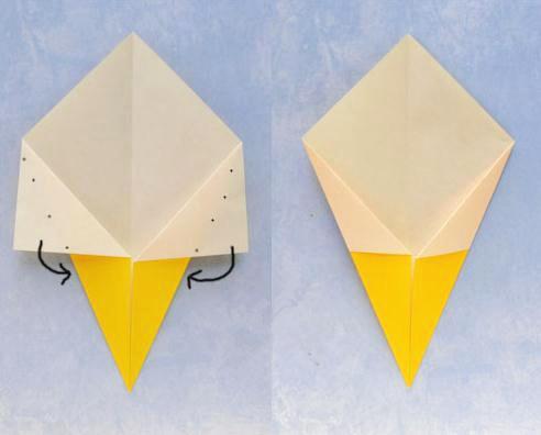 折纸冰淇淋制作方法