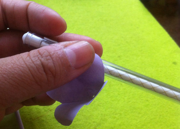 立体纸花的折纸教程