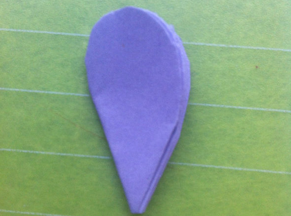 立体纸花的折纸教程