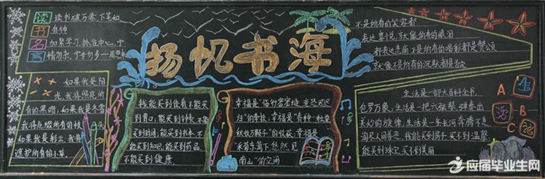 开心校园黑板报素材 开心校园黑板报素材
