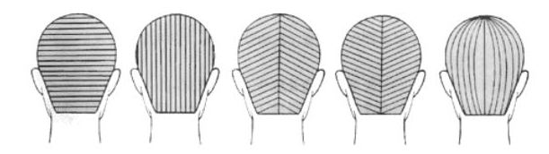 新手剪发技巧分步图解