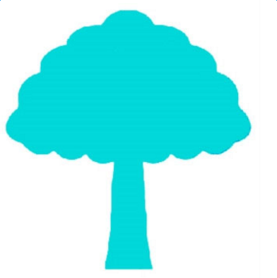 简单剪纸小树图案步骤