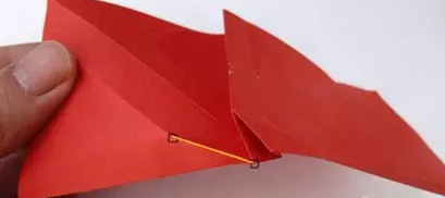 纸折玫瑰花教程图解法