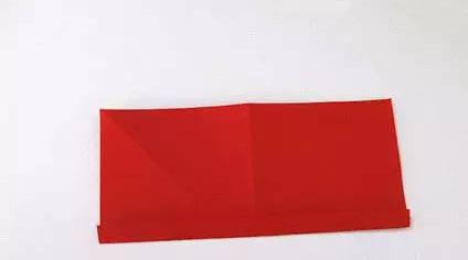 纸折玫瑰花教程图解法